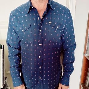 Salt Valley Western shirt cotton Men's L-XL